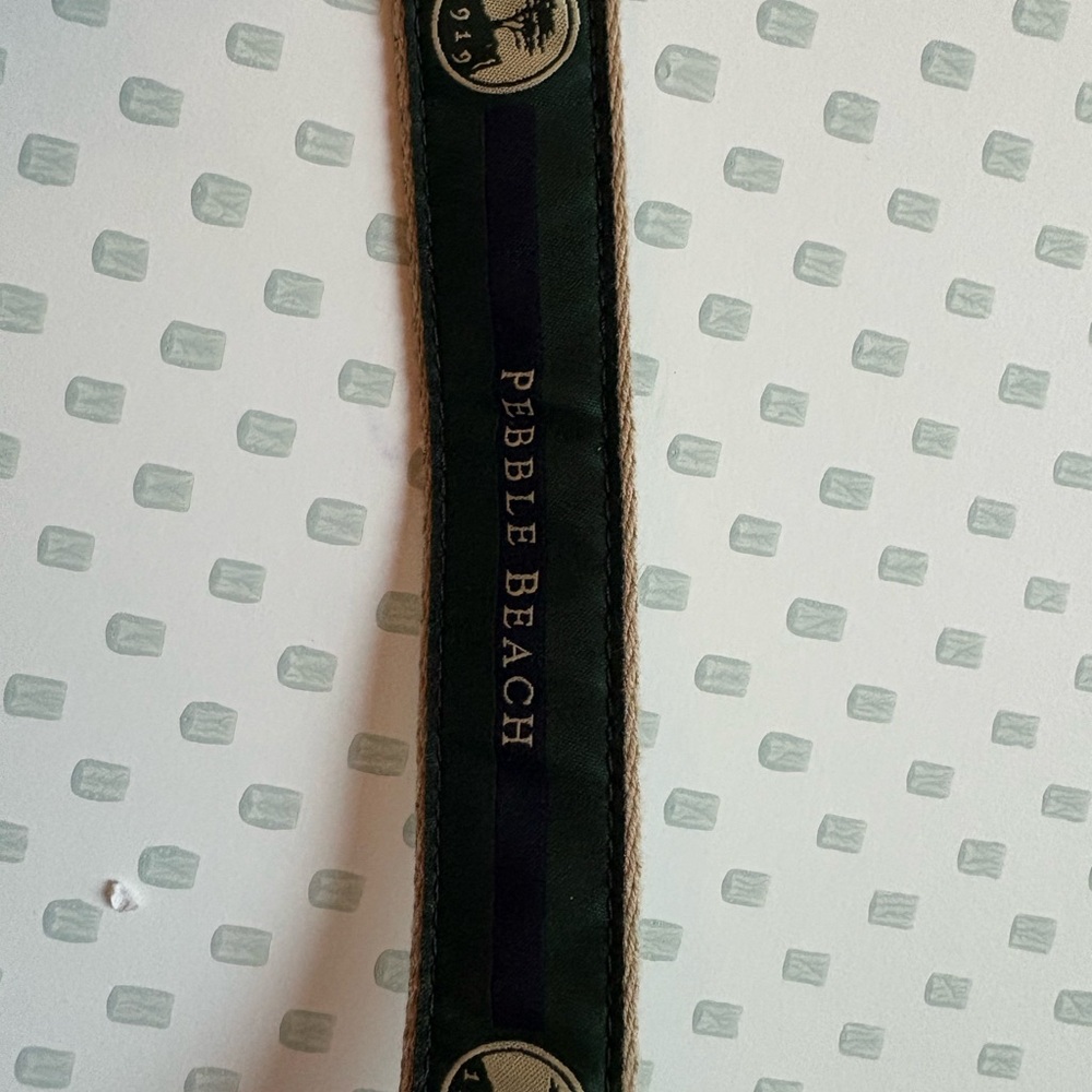 FIRM PRICE Pebble Beach 1919 Golf Belt - Picture 10 of 13